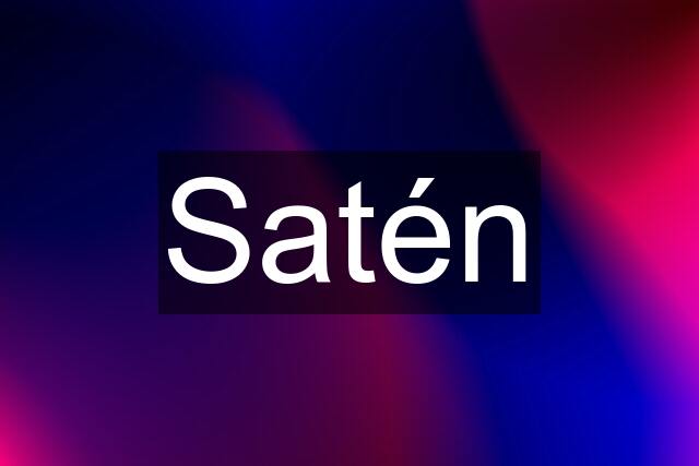 Satén