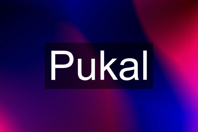 Pukal