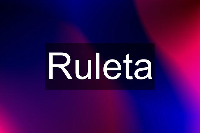 Ruleta