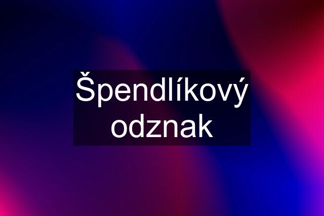 Špendlíkový odznak