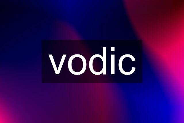 vodic