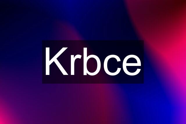 Krbce