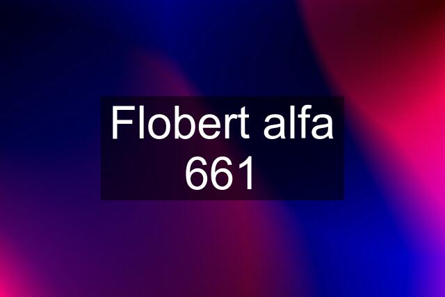 Flobert alfa 661