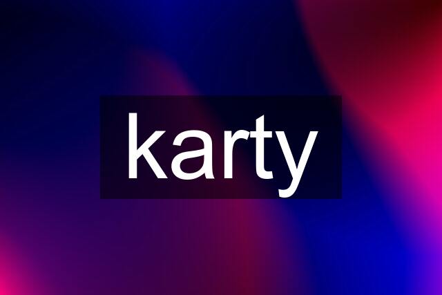 karty