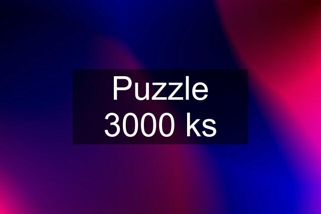 Puzzle 3000 ks