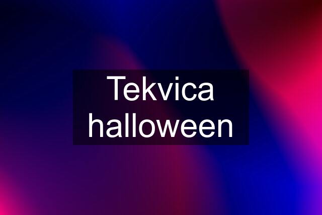 Tekvica halloween