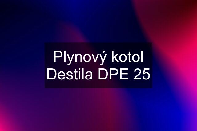 Plynový kotol Destila DPE 25