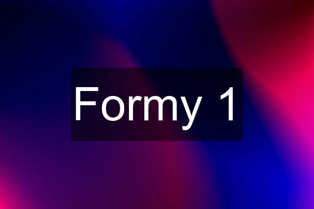 Formy 1