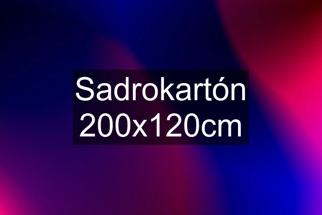 Sadrokartón 200x120cm