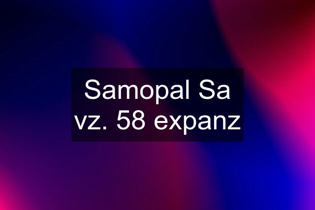 Samopal Sa vz. 58 expanz