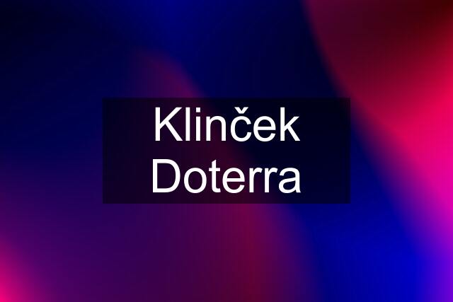 Klinček Doterra