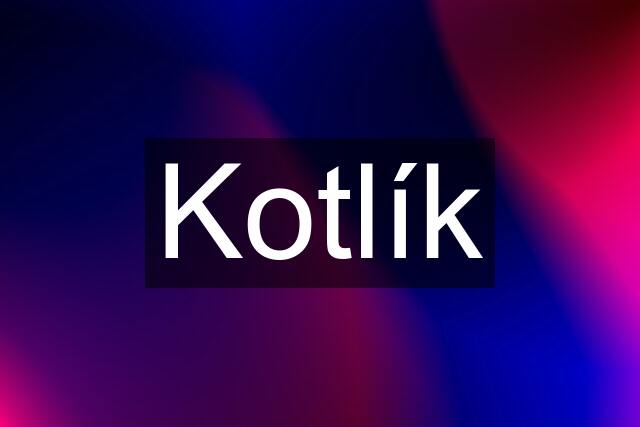 Kotlík