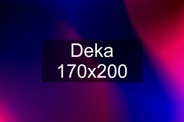 Deka 170x200