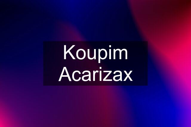 Koupim Acarizax