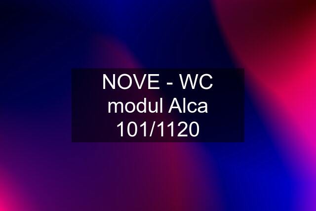 NOVE - WC modul Alca 101/1120