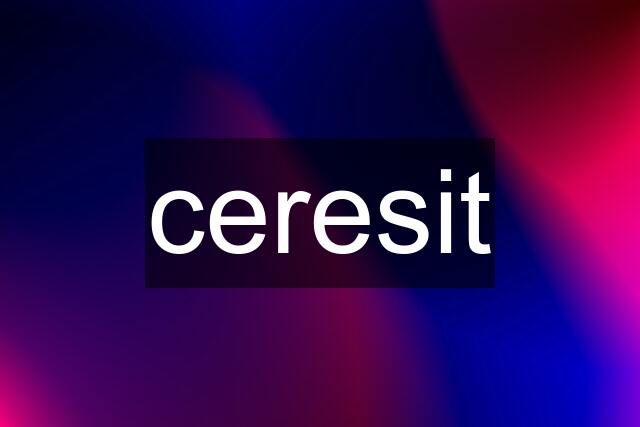 ceresit