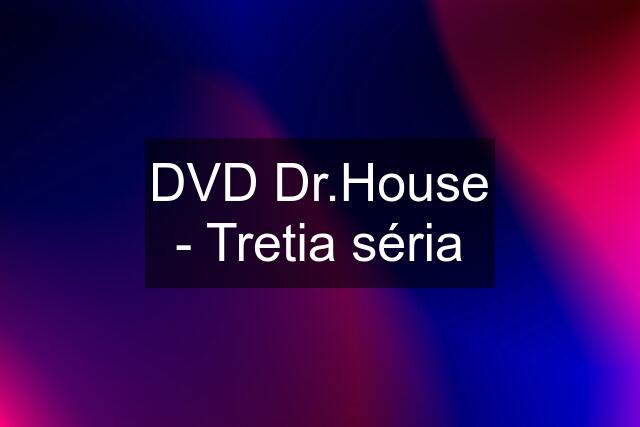 DVD Dr.House - Tretia séria