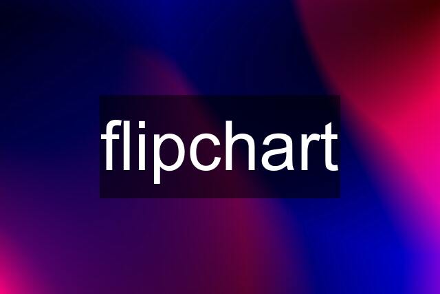flipchart