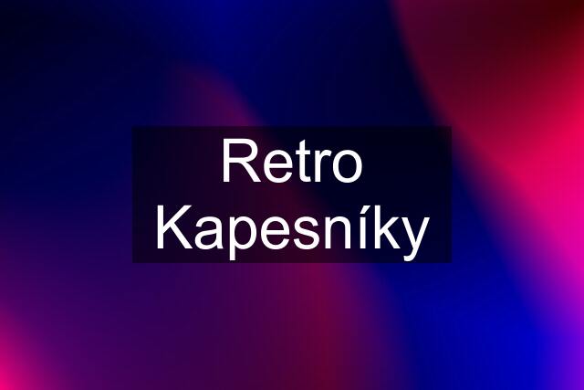 Retro Kapesníky