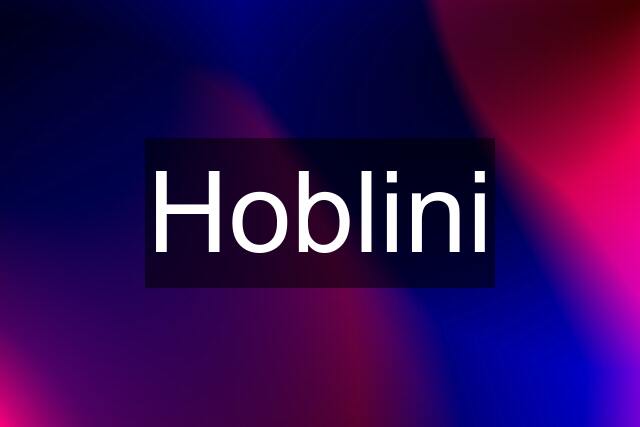 Hoblini