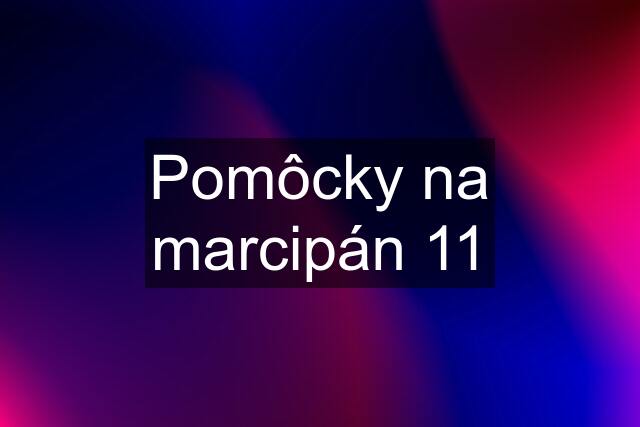 Pomôcky na marcipán 11