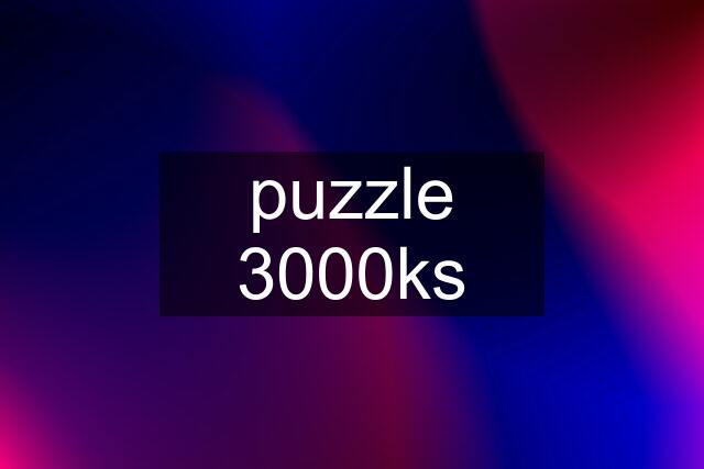 puzzle 3000ks