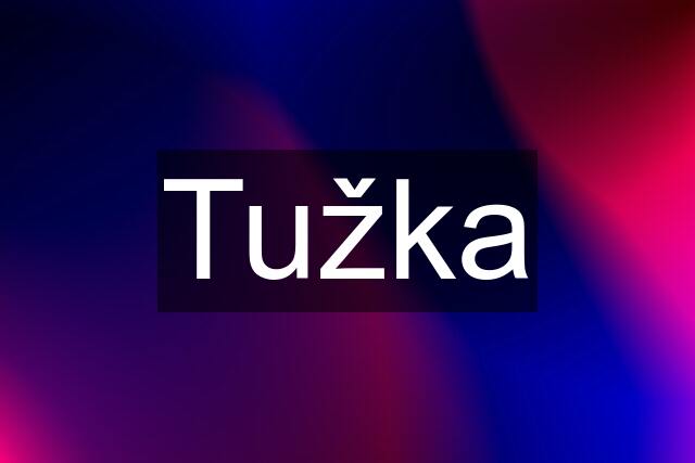 Tužka