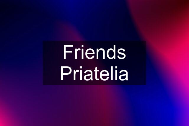 Friends Priatelia