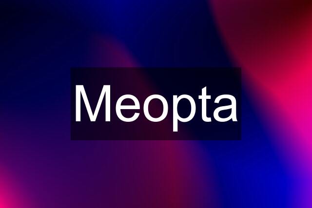 Meopta