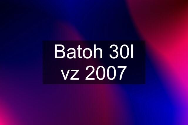 Batoh 30l vz 2007