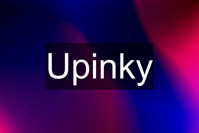 Upinky