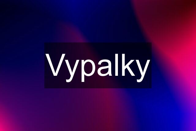 Vypalky