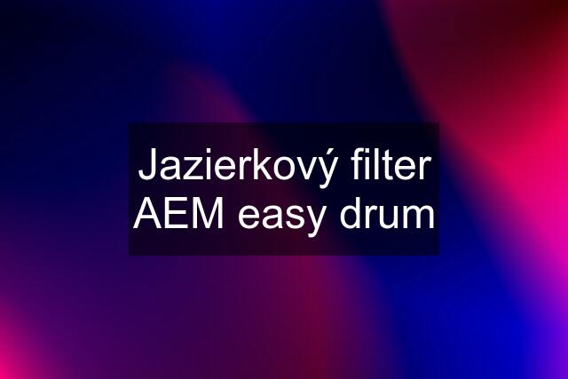 Jazierkový filter AEM easy drum