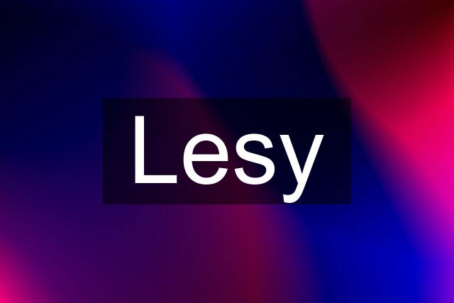 Lesy