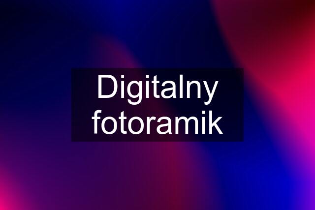 Digitalny fotoramik