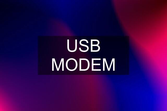 USB MODEM