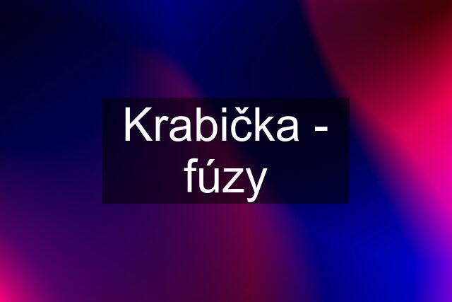 Krabička - fúzy