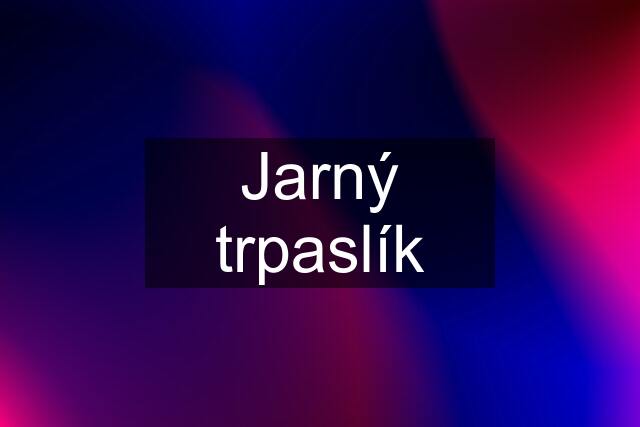 Jarný trpaslík