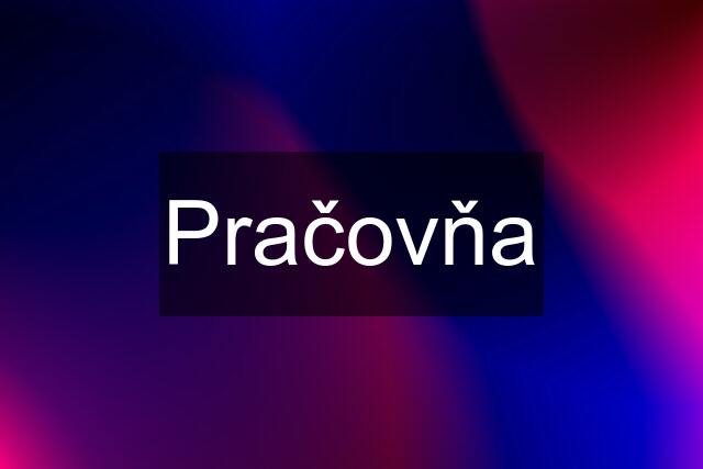 Pračovňa