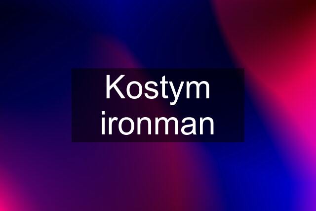 Kostym ironman