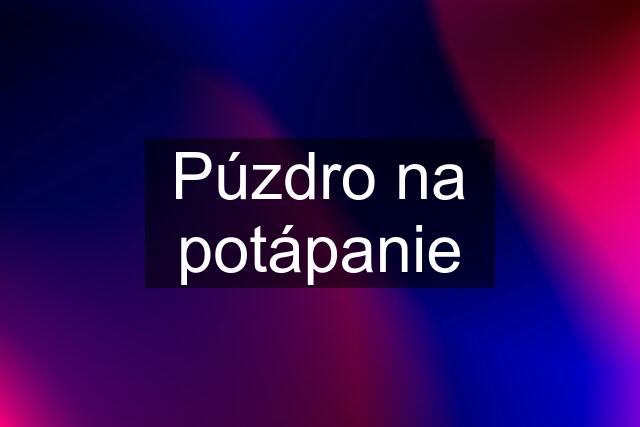 Púzdro na potápanie