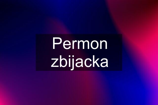 Permon zbijacka