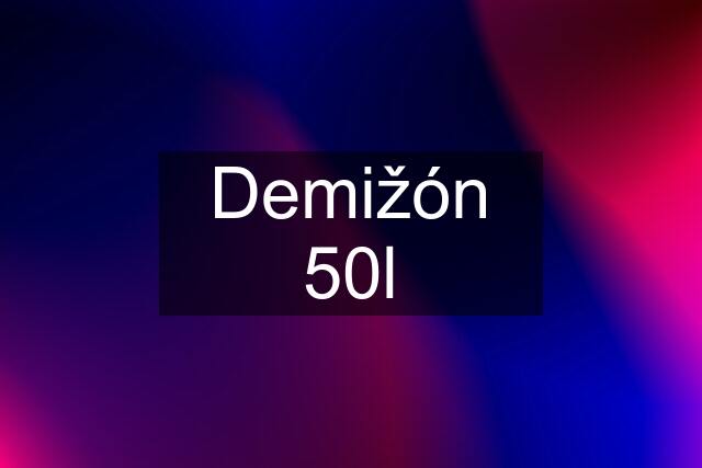 Demižón 50l