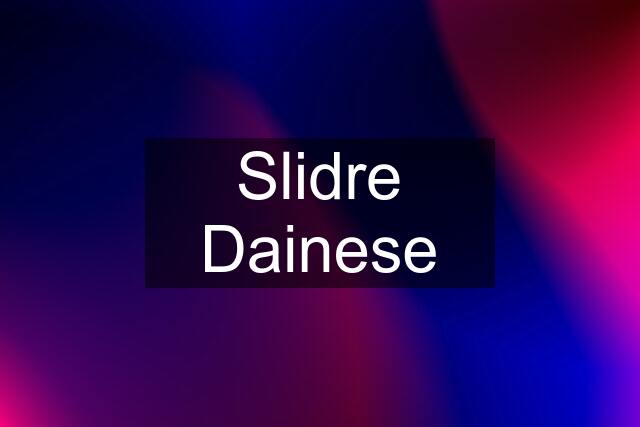 Slidre Dainese