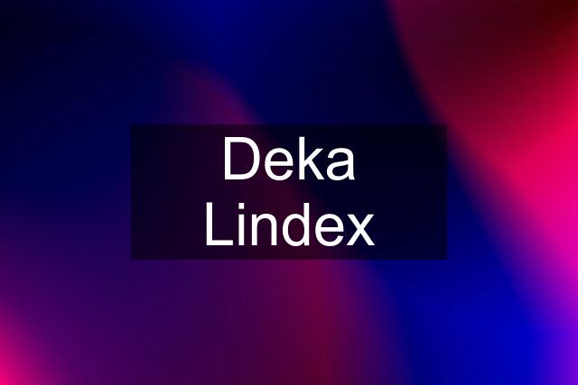 Deka Lindex