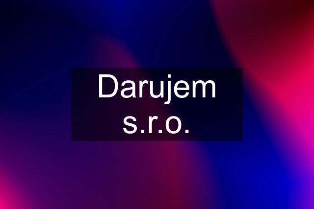 Darujem s.r.o.