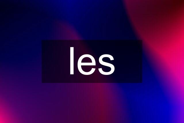 les