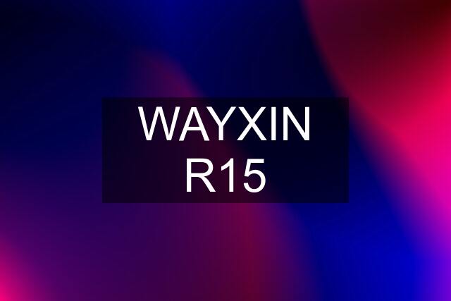 WAYXIN R15