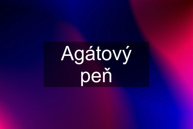 Agátový peň