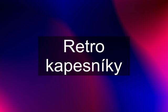 Retro kapesníky